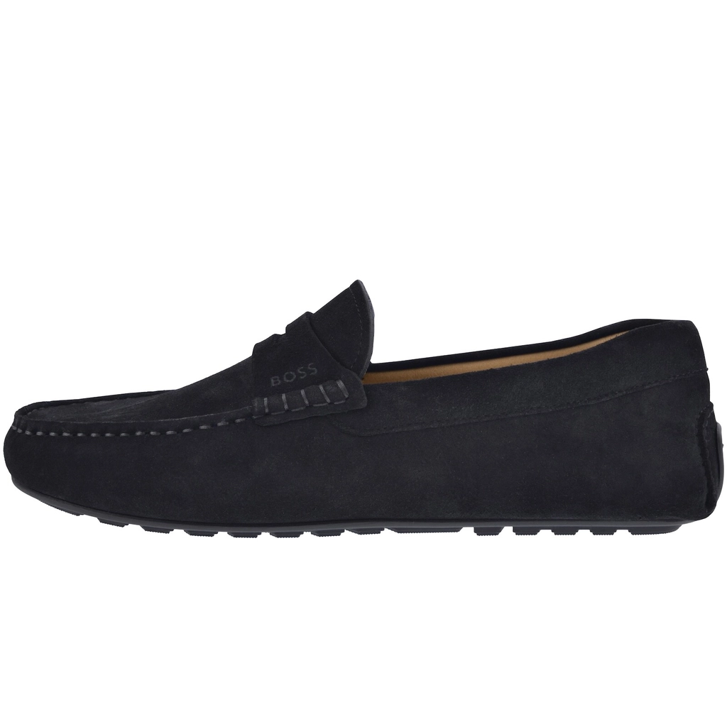 Hugo Boss BOSS Noel Moccasin Shoes Dark Blue